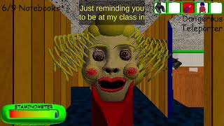 Baldi's Basics Plus - Mrs. Pomp's updated game mechanics