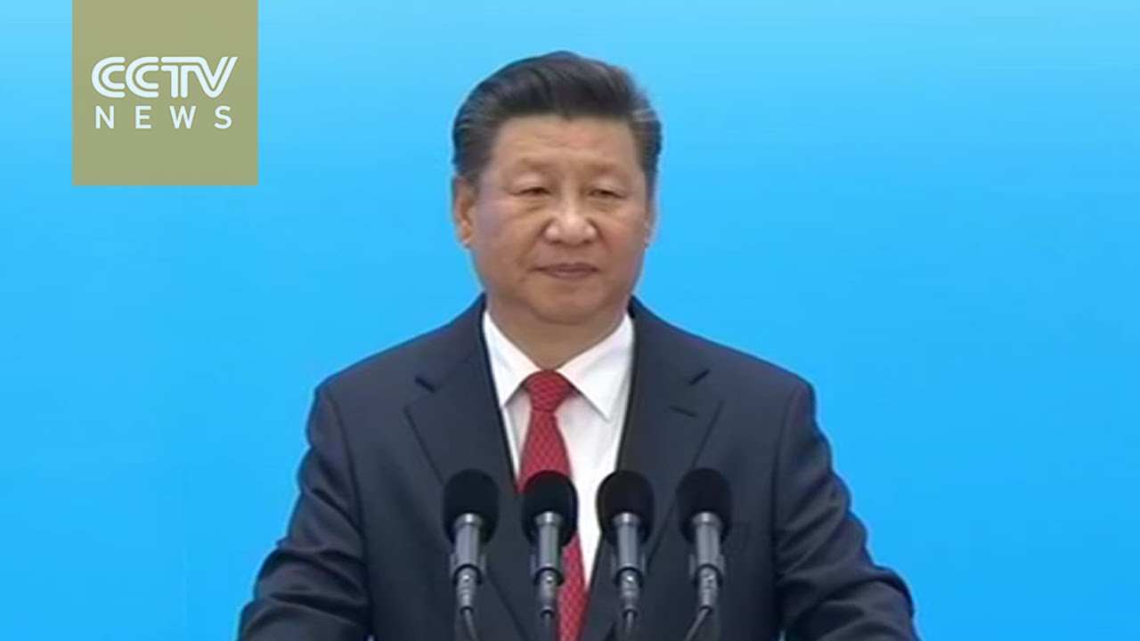Chinese President Xi Jinping speaks at B20 Summit opening ceremony