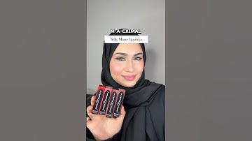Trying out the new MACXIMAL lipsticks @MACCosmeticsME ❤️ #maccosmetics #lipstickswatches #makeup