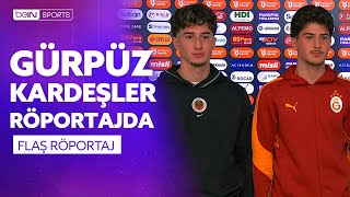 Galatasaray Ve Gençlerbirliğinden Abi-Kardeş Gökdeniz & Göktan Gürpüz, Maç Öncesi Röportajda