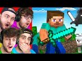 REACTING to *VIRAL* MINECRAFT ANIMATIONS