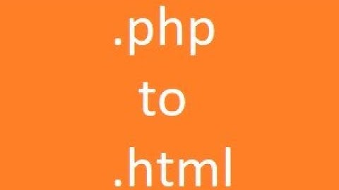 How to change php extension in url using htaccess