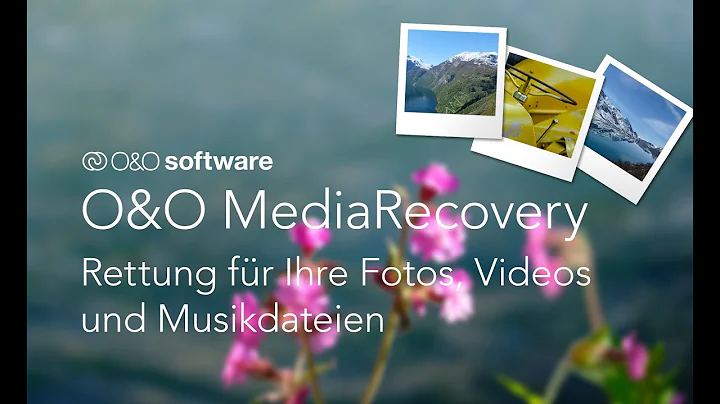 O&O MediaRecovery 14: Schnelle Rettung für Ihre Fotos, Videos und Musikdateien!
