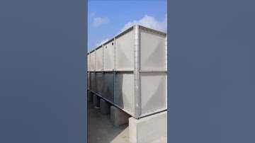 5m x 4m x 2m(H) & 5m x 3m x 2m (H) Grp fiber tank installed in a newly constructed hotel