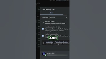 Hoe u de cache en cookies in Google Chrome wist #shorts