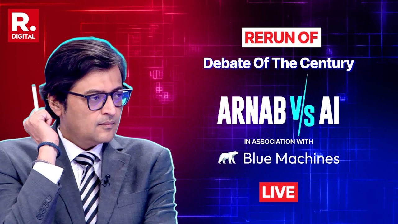 Arnab Vs. AI LIVE: Arnab Dares AI To Go Up Against Him! Pure Gold Returns To Your Screens