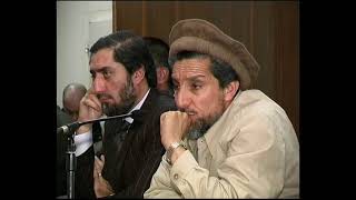 بخشی از نشست خبری شهید احمدشاه مسعود در فرانسه screenshot 3