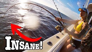 Unexpected Fish Of A Lifetime Ocean Fishing!!! (We Thought We Got Sharked!!)