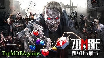 Puzzle RPG Game ☢Zombies Puzzles☢ iOS/Android gameplay