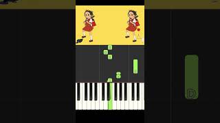 Yukopi - 強風オールバック melody #shorts #piano #pianotutorial #yukopi #強風オールバック