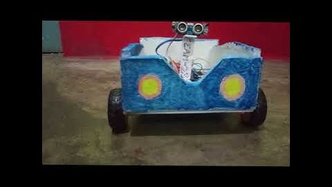DIY PROJECT (Arduino human following robot)|| Team-23|| IIT Kgp, Section -13