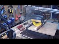 Replacing table top for radial arm saw Part 1 Replacing table top for radial arm saw Part 1