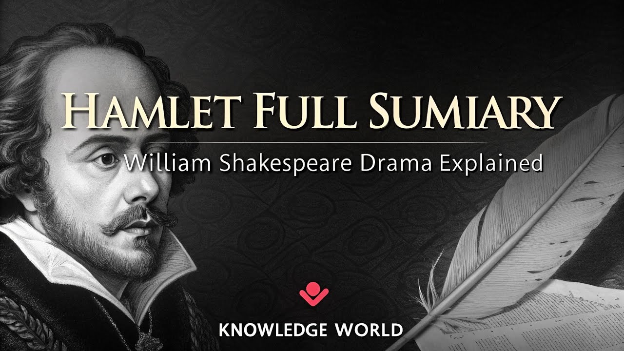 Hamlet Full Summary in English | William Shakespeare Drama Explained | Knowledge World
