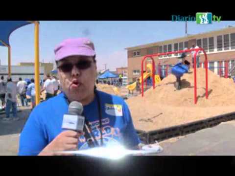 Construyen playground en La Fe Preparatory School, de El Paso, TX 1