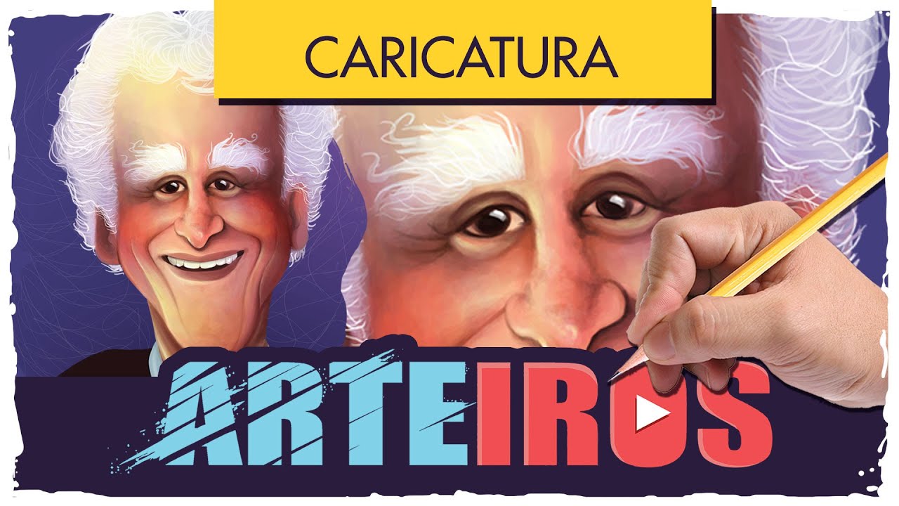 DESENHANDO ZIRALDO - CARICATURA DIGITAL