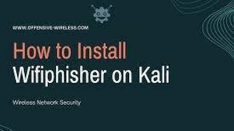 3  How to setup kali Linux for wireless penetration testing
