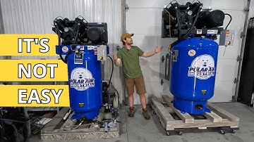 Workshop Setup - Make 2 Air Compressors From 1 (Part 2.3)