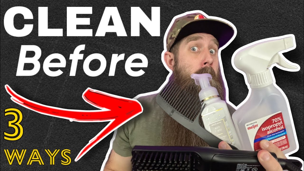 CLEAN Before Beard Hygiene - 3 Ways! - YouTube