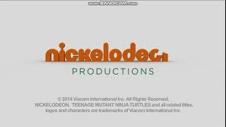 Nickelodeon Productions 2014 Logo Tmnt Copyright