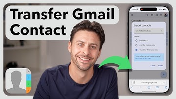 Hoe Gmail-contacten overzetten naar iCloud
