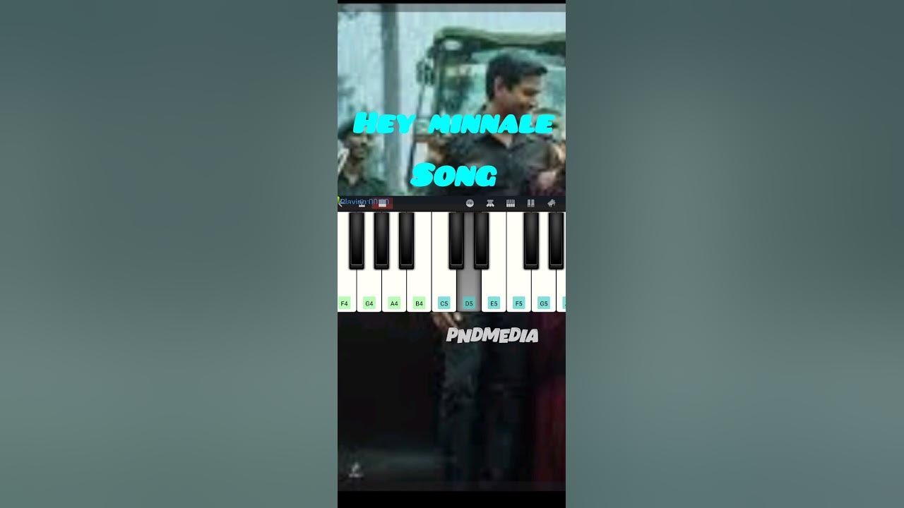 hey minnale song#piano #song#tamil song#pianotutorials#trendingshorts