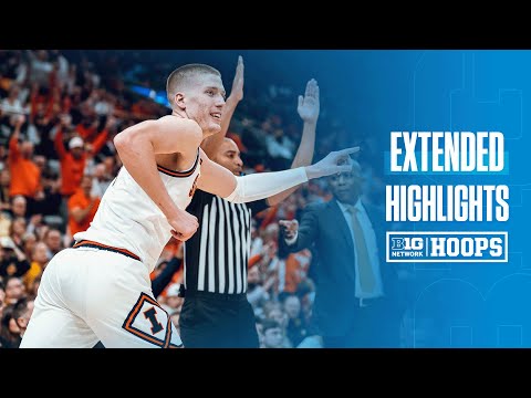 Missouri vs. Illinois | Extended Highlights | Big Ten Men's Basketball | 12/22/25