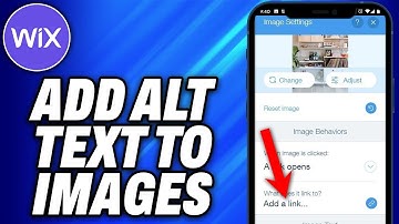How To Add Alt Text To Images in Wix (2025) - Easy Fix