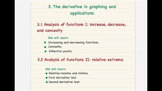 3.1 and 3.2 Function analysis