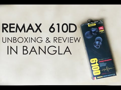 Remax 610D Earphone Review In Bangla