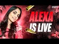 ALEXA  IS LIVE 😍💕| BATTLE GROUNDS MOBILE INDIA | BGMI LIVE  🔥#alexagaming  #giveaway #18+