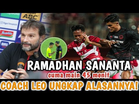 TERKUAK! Alasan Ramadhan Sananta ditarik keluar oleh Coach Leo dipertengahan babak #persissolo