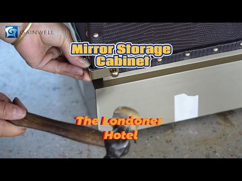 Custom Hotel Cabinet for The Londoner Hotel | Gainwell Bespoke Furniture Manufacturing video thumbnail