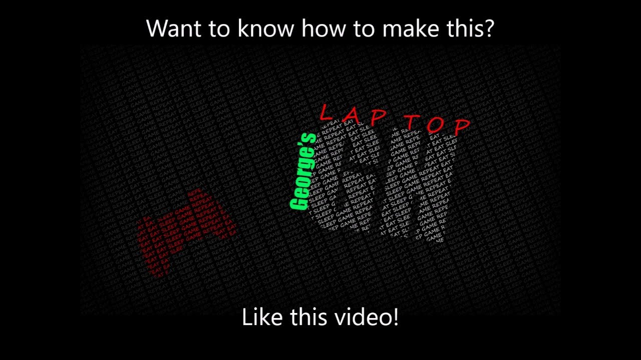 Time lapse of my HD wallpaper | LIKE FOR TUTORIAL - YouTube