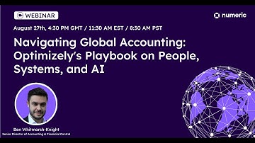 Navigating Global Accounting: Optimizely