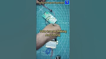 100w Inverter Ghar Par Banaye | How To Make Inverter | 12v To 220v Inverter | Power Inverter