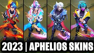 ALL APHELIOS SKINS SPOTLIGHT 2023 | League of Legends