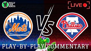 Mets vs Phillies | LIVE Play-by-Play/Commentary
