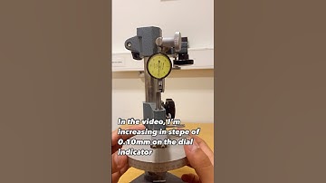 Mitutoyo Dial Indicator Calibration Detailed Explanation #calibration #tech #asmr #shorts #reels
