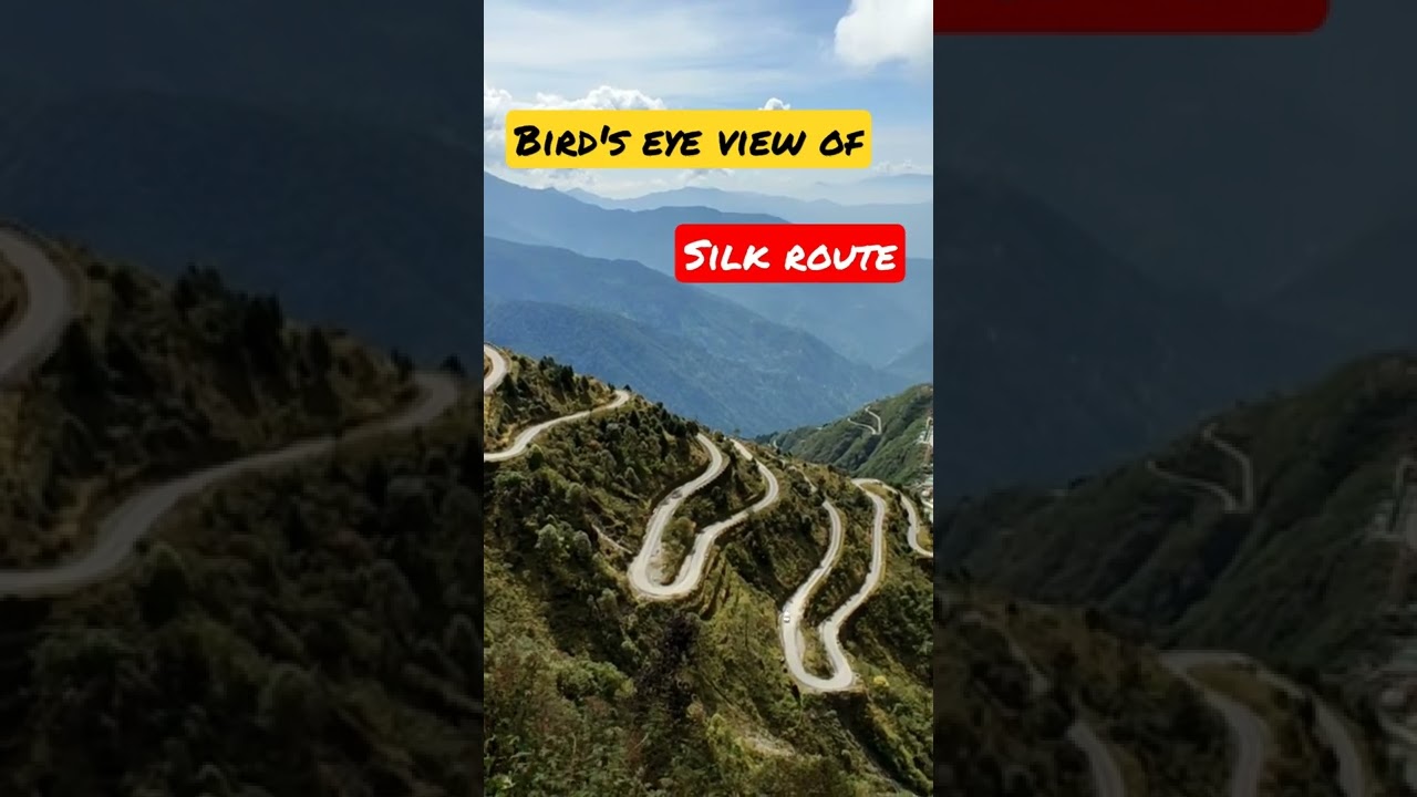 Bird's eye view of Silk Route | Zigzag Road