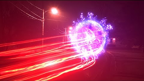 After Effect : Reverse Flash Portal Lightning - Test3 VFX