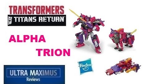 Alpha Trion Transformers Titans Return