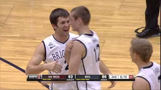 Byus Josh Sharp Dunk Vs Virginia Tech