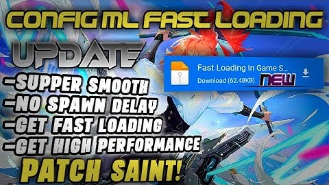 New Update Config Fast In Game Loading _Anti Spawn Delay _Fast Response