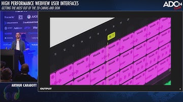 Using JavaScript to Render a DAW User Interface at 60 FPS - Arthur Carabott - ADC 2024