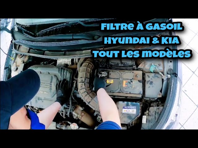 Comment changer un filtre à gasoil ?