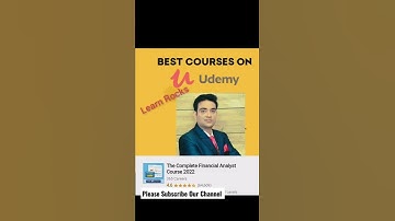 Top 3 Financial Certificate Course of Udemy| My Udemy Course Experience | Financial Modeling course