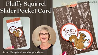 Cards that Move! Slider Pocket Card with the Fluffy Squirrel Bundle