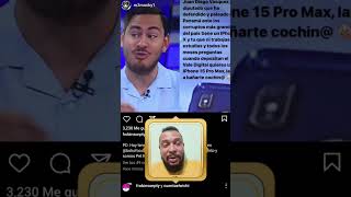 🚨Juan Diego Vásquez 🇵🇦 muestra su iPhone X que le regaló su mamá en 2019 😱 mostrando Austeridad!