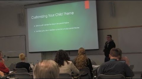 Nick Adams: Getting Started with Child Themes