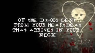 Video thumbnail of "Alkaline Trio-All On Black lyrics"